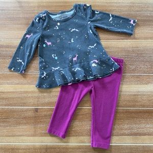 Jumping Beans woodland 2-piece set